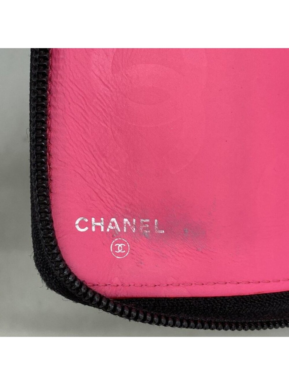 Chanel Wallet Cambon Lambskin Black Silver - Picture 4 of 10